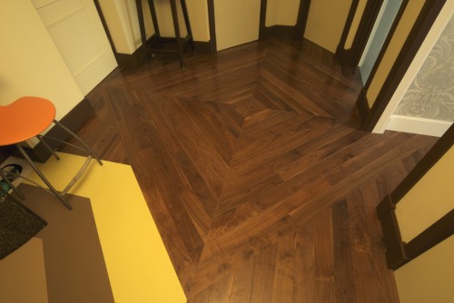 Black American Walnut Lacquered Flooring3