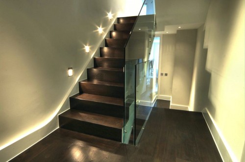 Double Smoked oak stairs