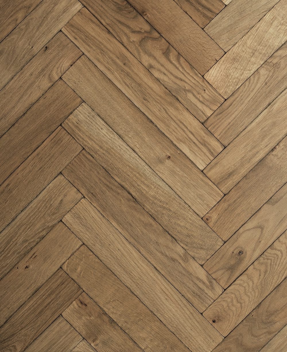 Stripped Oak-Parquet-Solid-Distressed-Rustic-Oiled